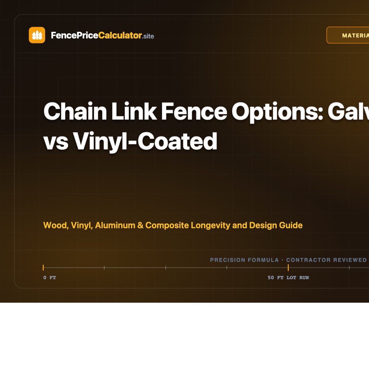 Chain Link Fence Options: Galvanized vs Vinyl-Coated