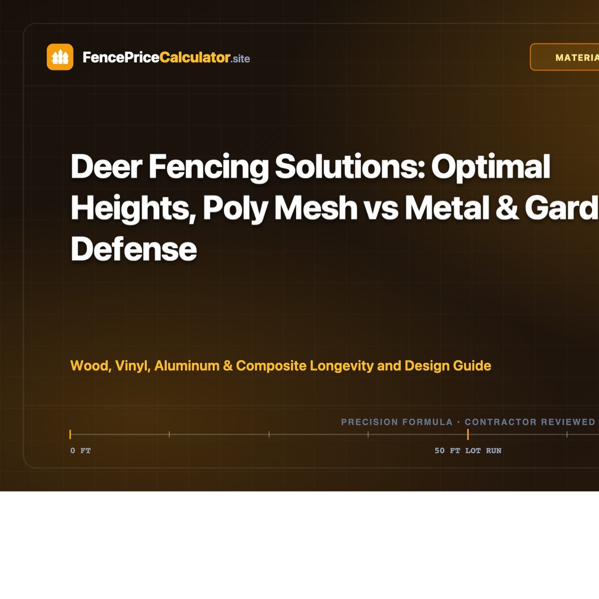 Deer Fencing Solutions: Optimal Heights, Poly Mesh vs Metal & Garden Defense
