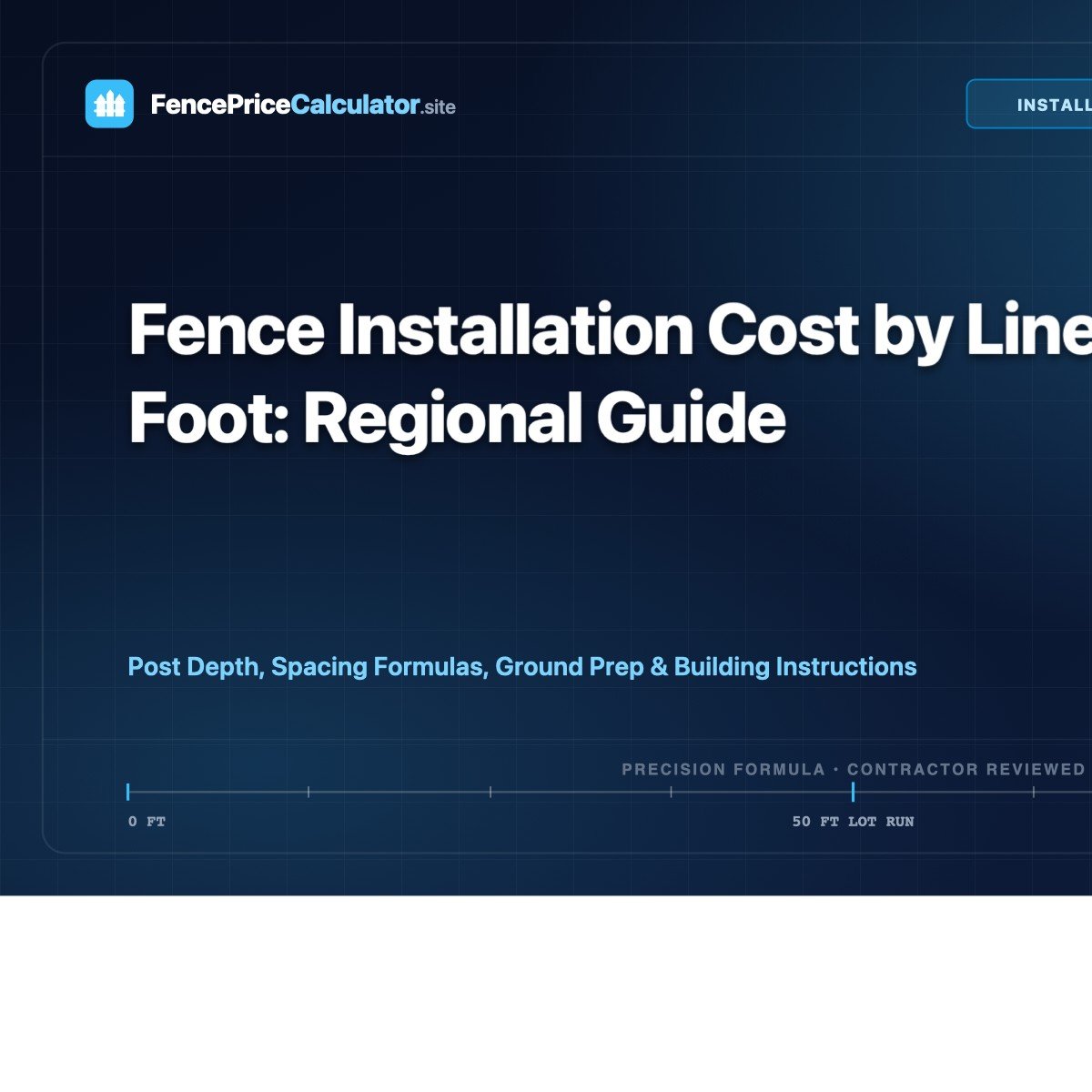 Fence Installation Cost by Linear Foot: Regional Guide