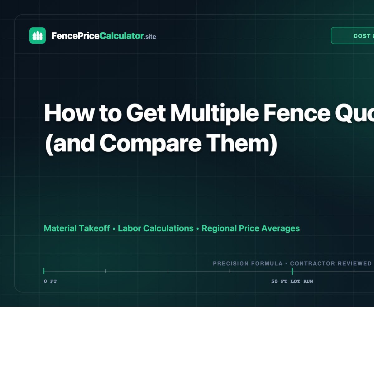 How to Get Multiple Fence Quotes (and Compare Them)