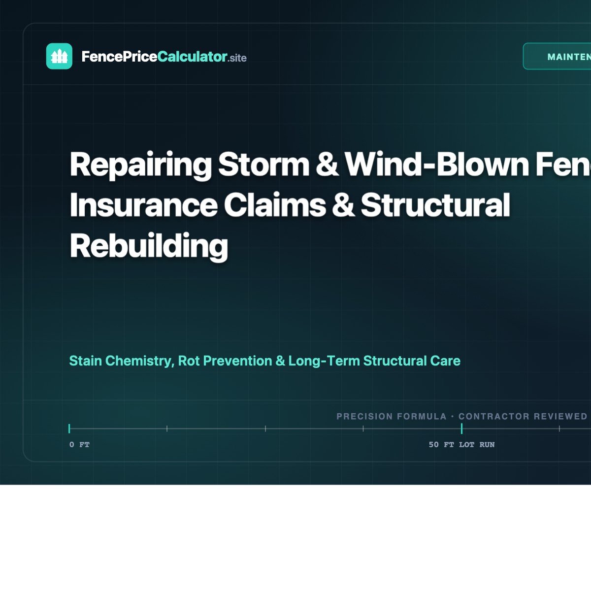 Repairing Storm & Wind-Blown Fences: Insurance Claims & Structural Rebuilding