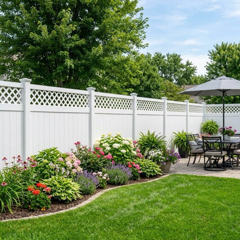 Vinyl Privacy Fence
